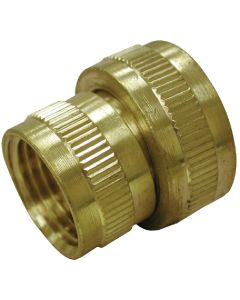 Anderson Metals 3/4 In. FHT x 1/2 In. FPT Brass Swivel Adapter