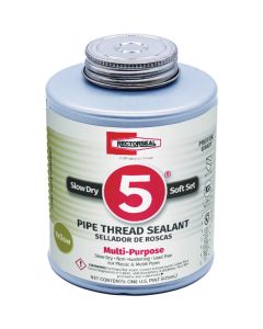 RectorSeal No. 5 16 Fl. Oz. Yellow Pipe Thread Sealant