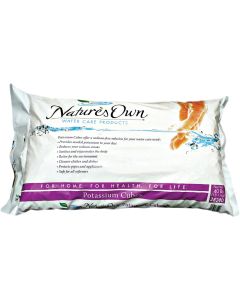 Nature's Own 40 Lb. Potassium Water Softener Salt Cubes