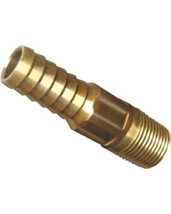 Simmons 1/2 In. MIP Brass Hose Barb Reducing Adapter