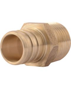 SharkBite 3/4 In. CF x 1/2 In. MPT Brass PEX Adapter