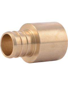 SharkBite 3/4 In. Female Sweat x 3/4 In. CF Brass PEX Adapter