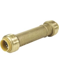 SharkBite 1/2 In. Push-to-Connect Brass Repair Coupling