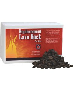 Meeco's Red Devil Black & Reddish-Brown Lava Rock