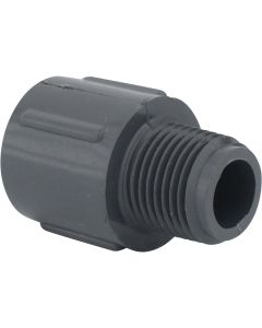 Charlotte Pipe 1/2 In. Schedule 80 Male PVC Adapter