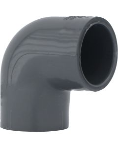 Charlotte Pipe 1-1/4 In. Slip x Slip Schedule 80 90 Deg. PVC Elbow (1/4 Bend)