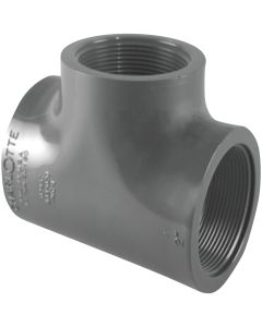 Charlotte Pipe 1-1/2 In. FIP Schedule 80 PVC Tee