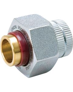 ProLine 1/2 In. FIPS x 1/2 In. Copper Sweat Brass Galvanized Dielectric Union