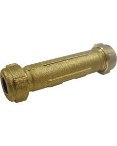 ProLine 3/8 In. IPS & 1/2 In. CTS Brass Compression Repair Coupling