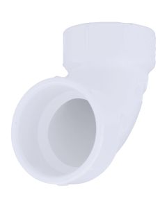 Charlotte Pipe 1-1/4 In. Schedule 40 90 Deg. Sanitary DWV PVC Elbow (1/4 Bend)