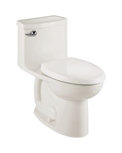 American Standard Cadet 3 Compact White Right Height Elongated Bowl 1.28 GPF Toilet