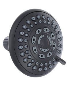 Danco 5-Spray 1.8 GPM Water Saving Shower Head, Matte Black