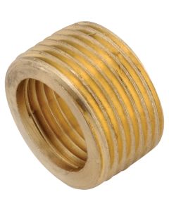 Anderson Metals 1/2 In. FPT x 3/8 In. MPT Red Brass Face Bushing