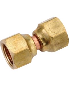 Anderson Metals 1/2 In. x 3/8 In. Brass Flare Swivel Connector