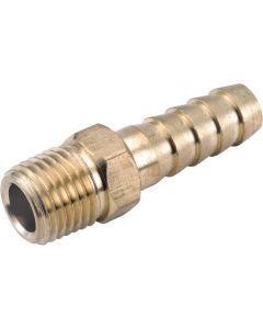 Anderson Metals 3/8 In. ID x 1/4 In. MPT Brass Hose Barb