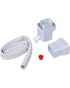 Oatey Mystic Rain White Plastic Water Downspout Diverter