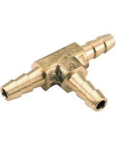 Anderson Metals 5/16 In. ID Brass Hose Barb Insert Tee