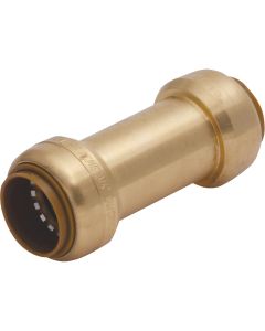 Sharkbite 1/2 In. Brass Push Check Valve