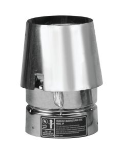 SELKIRK VP Pellet Pipe 3 In. x 5-3/4 In. Galvanized Stove Pipe Cap