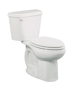 American Standard Colony Right Height White Elongated Bowl 1.6 GPF Toilet