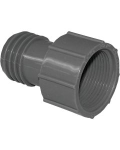 Boshart 1-1/4 In. Insert x 1-1/4 In. FIP Polypropylene Hose Adapter