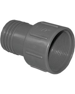 Boshart 1-1/2 In. Insert x 1-1/2 In. FIP Polypropylene Hose Adapter