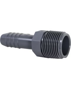 Boshart 1/2 In. Insert x 3/4 In. MIP Reducing Polypropylene Hose Adapter