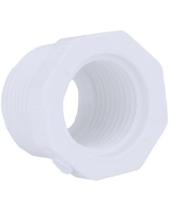 Charlotte Pipe 2 In. MPT x 1 In. FPT Schedule 40 PVC Bushing