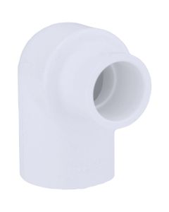 Charlotte Pipe 1 In. x 1/2 In. Slip x Slip Schedule 40 90 Deg. Reducing PVC Elbow (1/4 Bend)