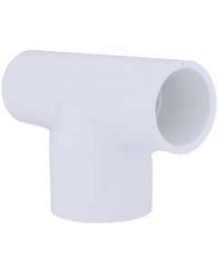 Charlotte Pipe 3/4 In. A x 3/4 In. B x 1 In. C Schedule 40 Pressure Reducing PVC Tee