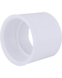 Charlotte Pipe 1-1/4 In. Hub Schedule 40 DWV PVC Coupling