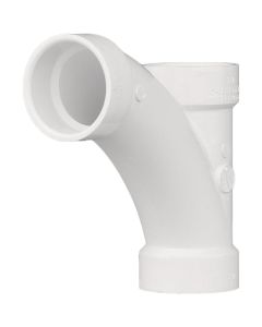 Charlotte Pipe 1-1/2 In. Tee-Wye DWV PVC Tee