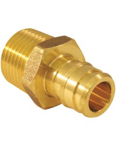 Apollo Retail 1/2 In. Brass Barb x 1/2 In. MNPT Male Adapter Type A