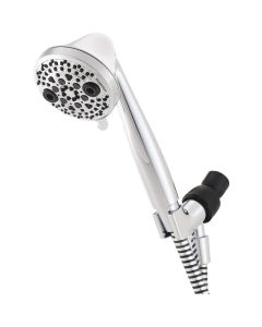 Oxygenics PowerMassage 5-Spray 1.75 GPM Handheld Showerhead, Chrome
