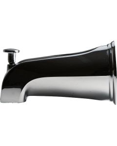 Danco 5-1/4 In. Chrome Pull Up Diverter Tub Spout For Delta