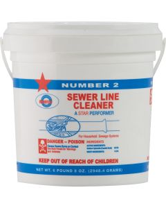 Rooto Sodium Hydroxide 6-1/2 Lb. Sewer Line Cleaner