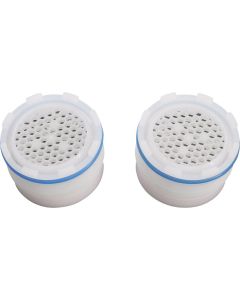 Danco WaterSense 1.2 GPM Tiny Hidden Faucet Aerator Insert (2-Pack)