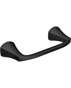 Moen Lindor Matte Black Wall Mount Paper Holder