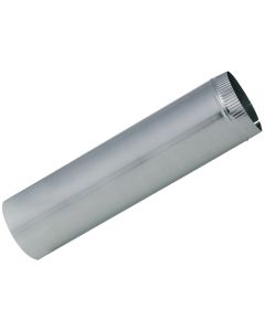 Imperial 30 Ga. 5 In. x 60 In. Galvanized Furnace Pipe