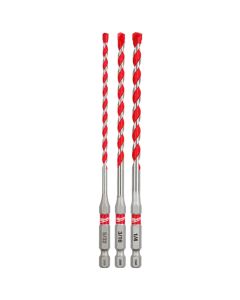 Image of MIlwaukee 3PC. SHOCKWAVE Impact Duty™ Carbide Hammer Drill Bit Set