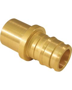 Apollo Retail 1/2 In. Barb x 1/2 In. Male Sweat Brass PEX Adapter Type A