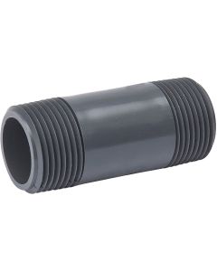 B&K 1-1/4 In. x 3 In. Schedule 80 PVC Nipple