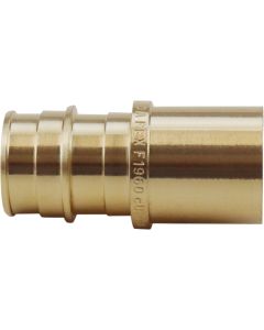 Apollo Retail 3/4 In. Barb x 3/4 In. Male Sweat Brass PEX Adapter Type A