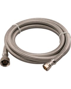 ProLine 3/8 In. C X 1/2 In. F X 72 In. L. Braided Stainless Steel Faucet Supply Line