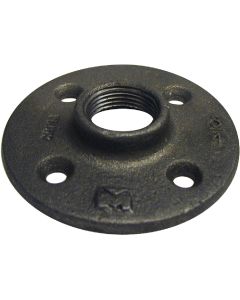 1/2" Black Flange