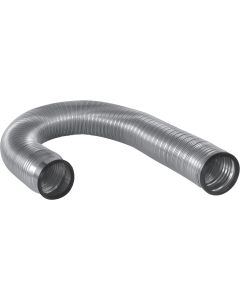 Imperial Quick Connect Hook-Up 4 In. x 6 Ft. Aluminum Semi-Rigid Dryer Duct