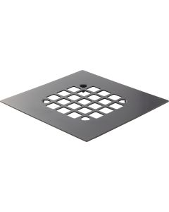 Danco Oil Rubbed Bronze Square Snap-In Drain Cover For Shower