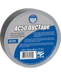 Intertape AC50 DUCTape 1.88 In. x 60 Yd. Max Contractor Grade Duct Tape, Silver