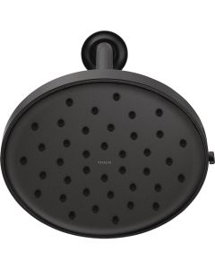 Moen Verso Rainshower Matte Black 9 In. Dia. Spray Head Rainshower