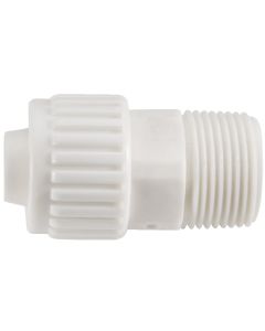 Flair-It 3/4 In. x 3/4 In. Poly Alloy Male Pipe Thread Adapter